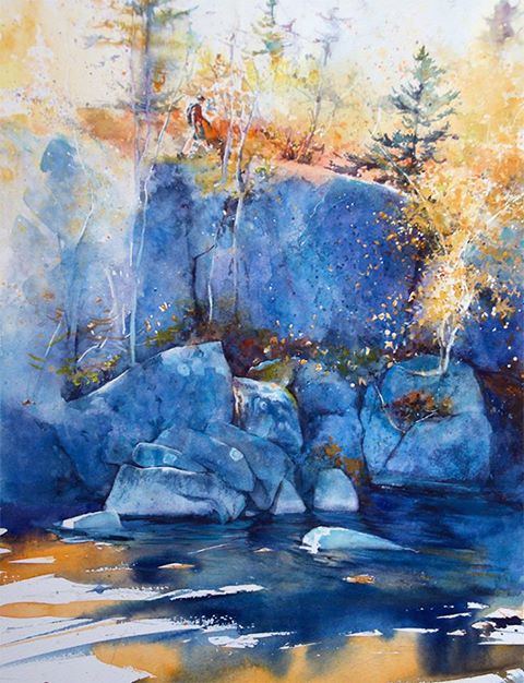 Third Place National: Gail Sutherland Canada Tumble 10x14"