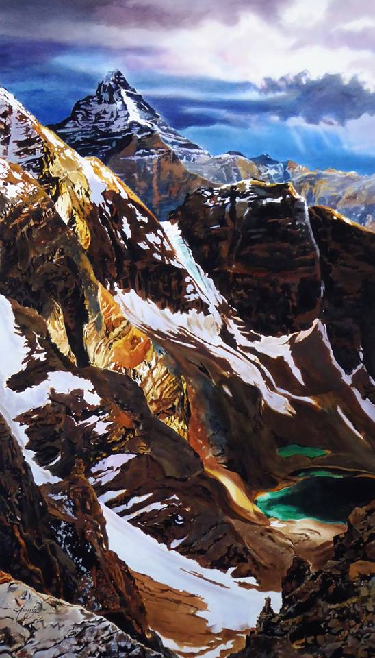 Jennifer Annesley Canada Ascent 42x24"