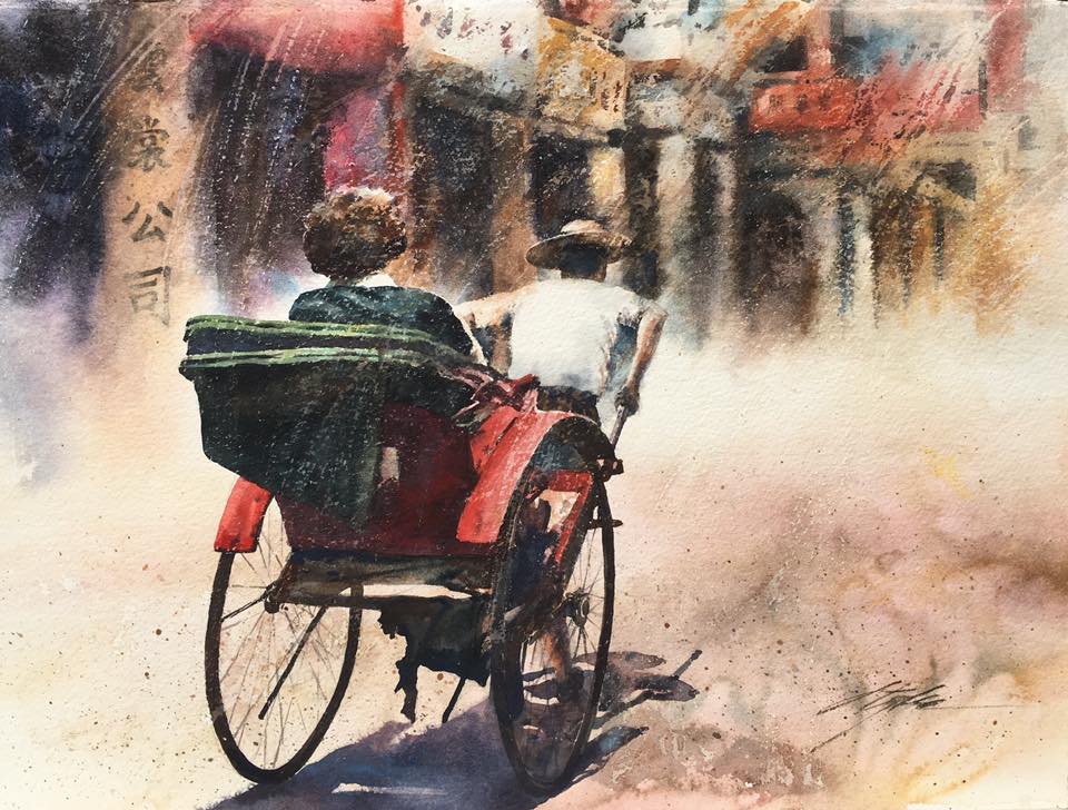 Stephen Yau Canada Striding Towards Future #1 11x15"