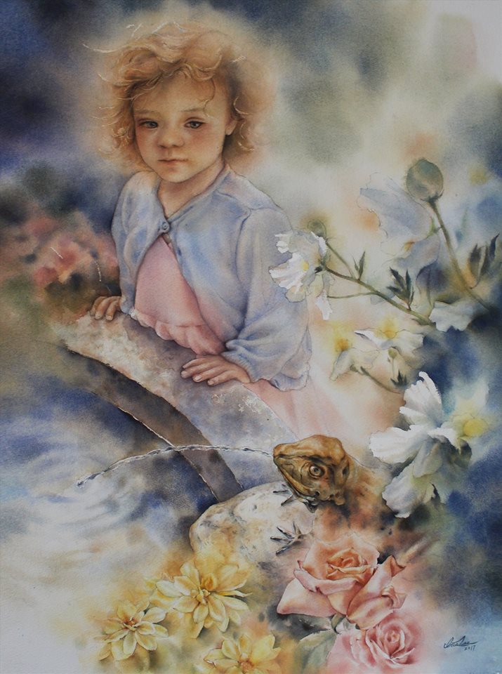 National Youth Winner: Iris Lee Canada Blossoming Dreams 77x57 cm