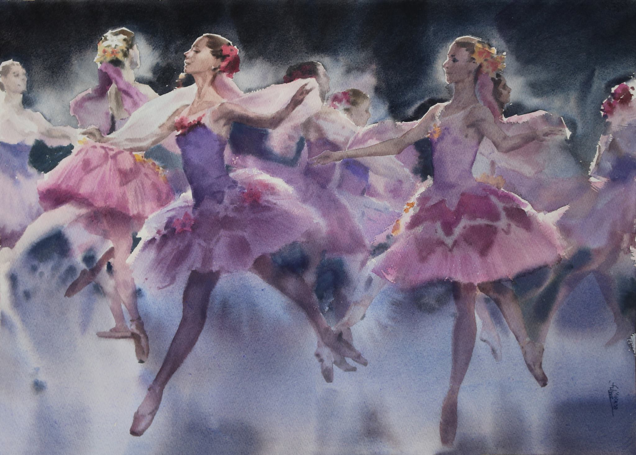 Honourable Mention: Anna Ivanova Russia Flowers 40x56 cm