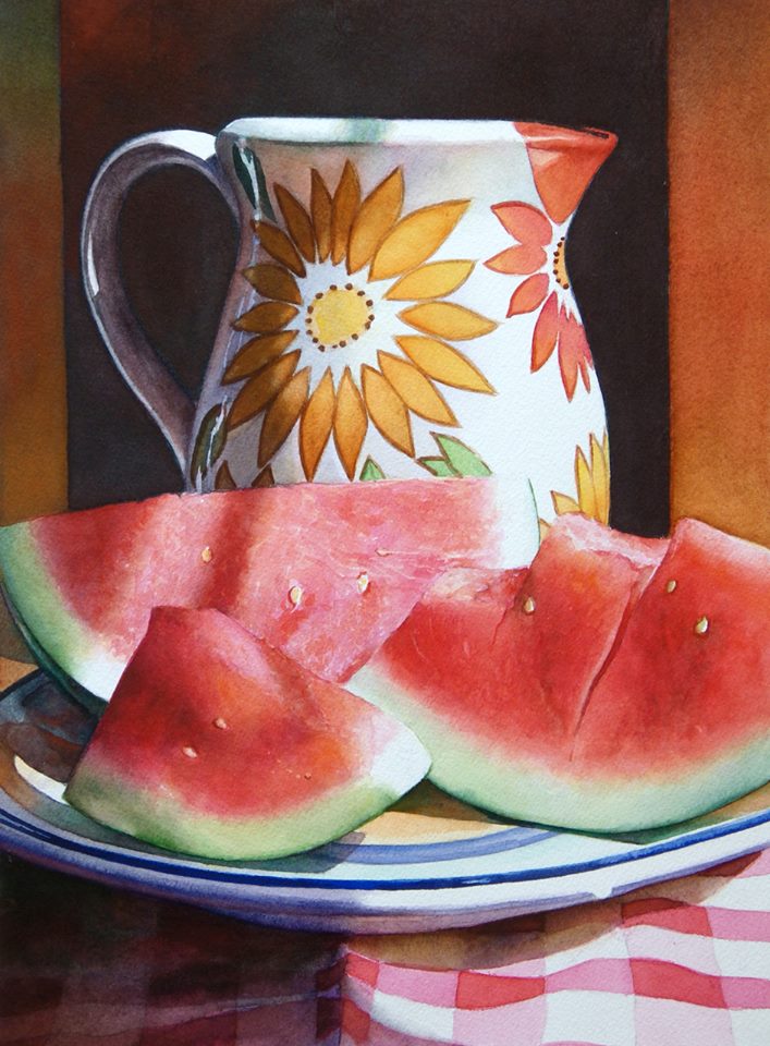 Lana Privitera USA Summer Days 15x11"