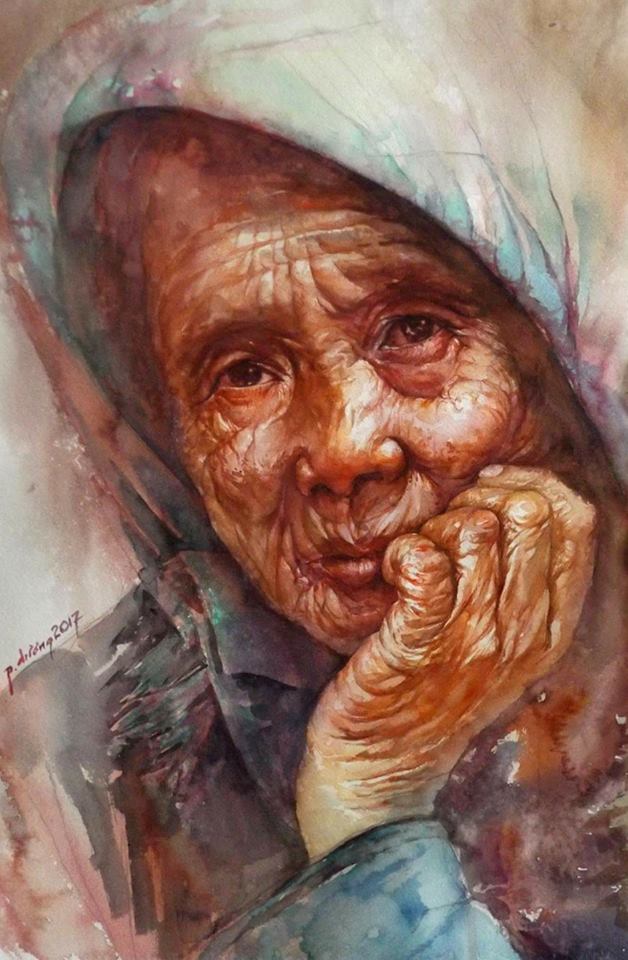 Nguyen Thai Duong Viet Nam Beauty of Ages 35x56 cm