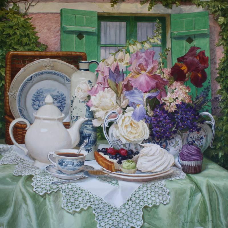 Victoria Kiryanova Russia Dessert 76x76 cm