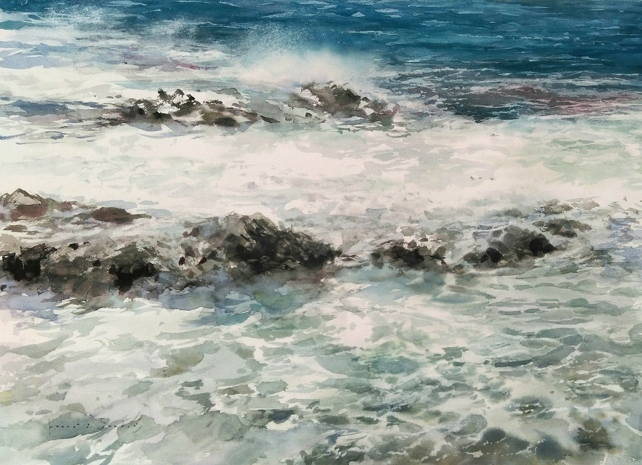 Cesc Farré Spain The Sea's Festival 50x70 cm