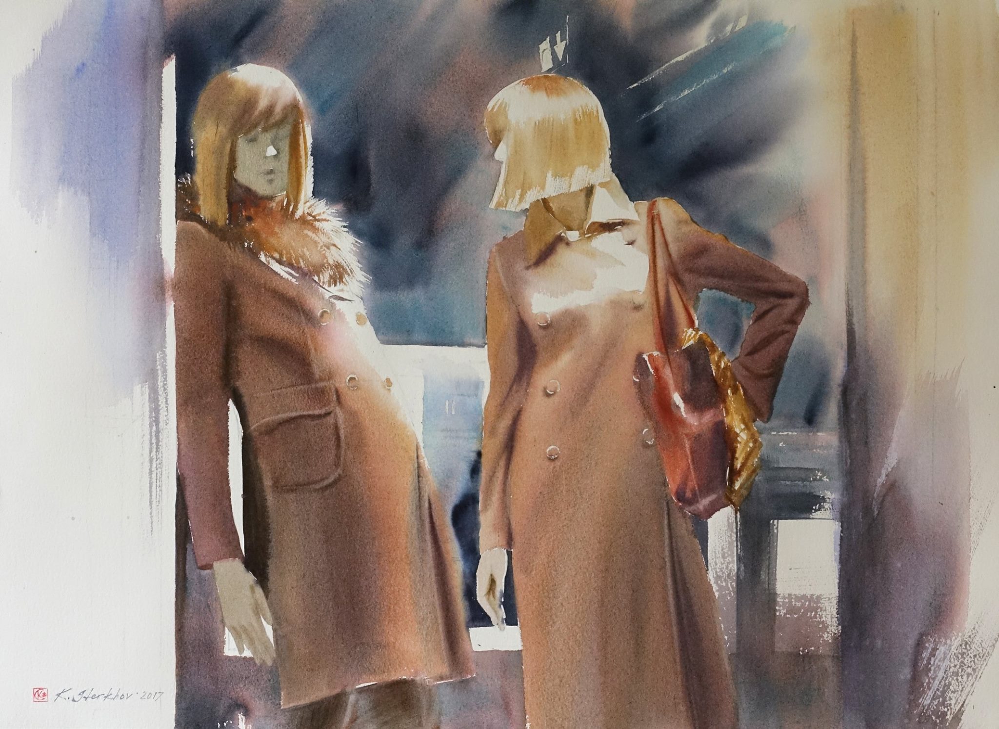 Konstantin Sterkhov Russia Window Shopping II 55x75 cm