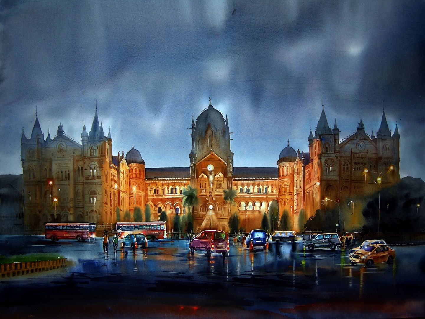 Honourable Mention: Suresh Dhondiba Bhosale India Golden Mumbai 30x43"