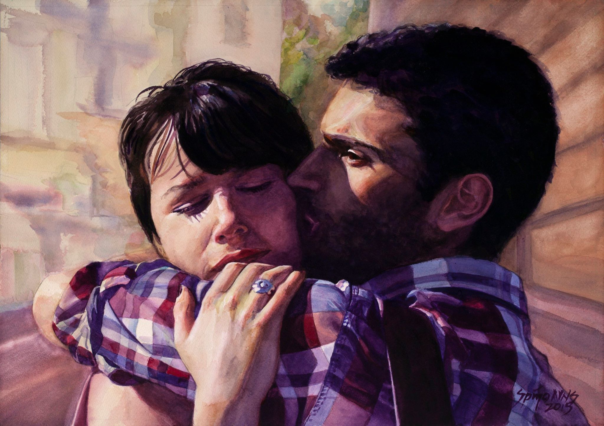 Frank Spino USA What Now My Love 19.5x13.5"