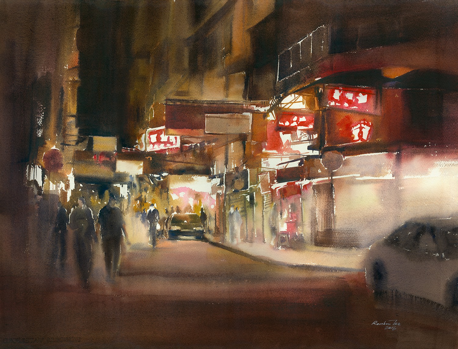 Rainbow Tse Hong Kong (Youth) Night Wonders 56x76 cm