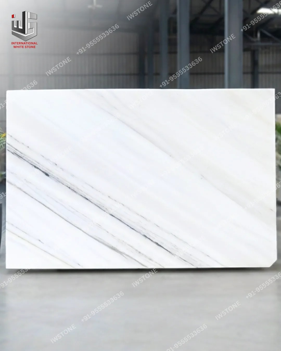 bianco lasa white marble