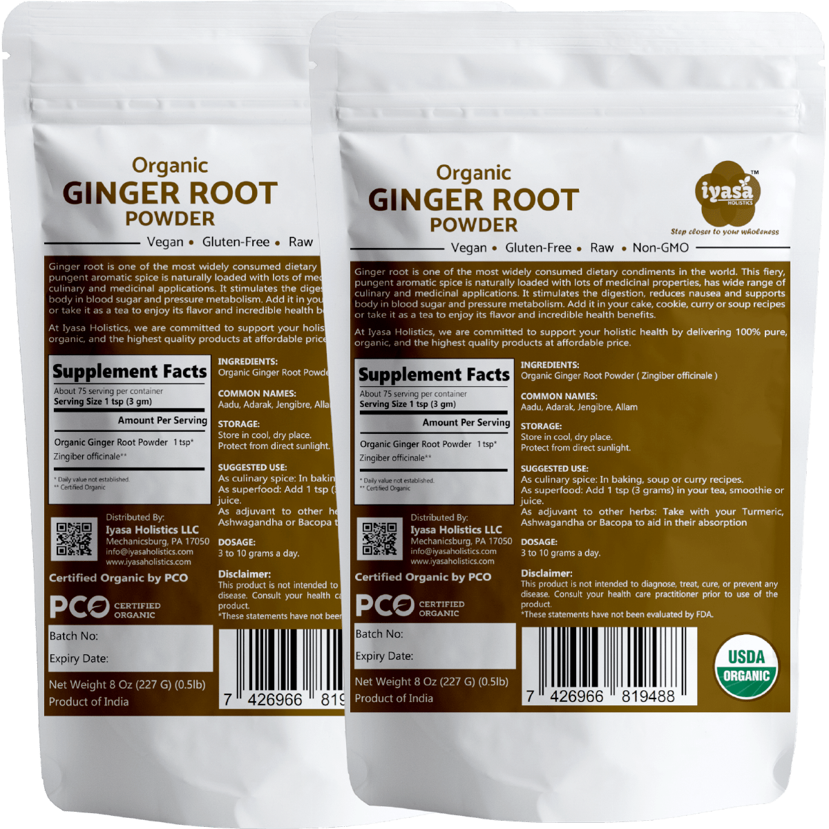 Organic Ginger Root Powder Buy Ginger Tea Powder Online