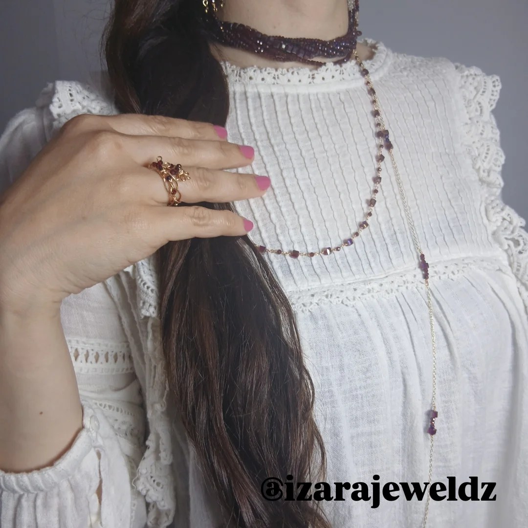 Parrure en cristal