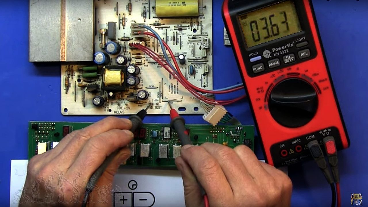 Medida del control de encendido