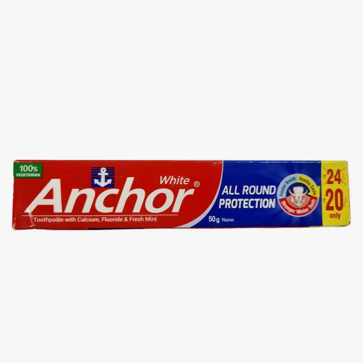 ANCHOR WHITE TOOTHPASTE 45G | RS:20
