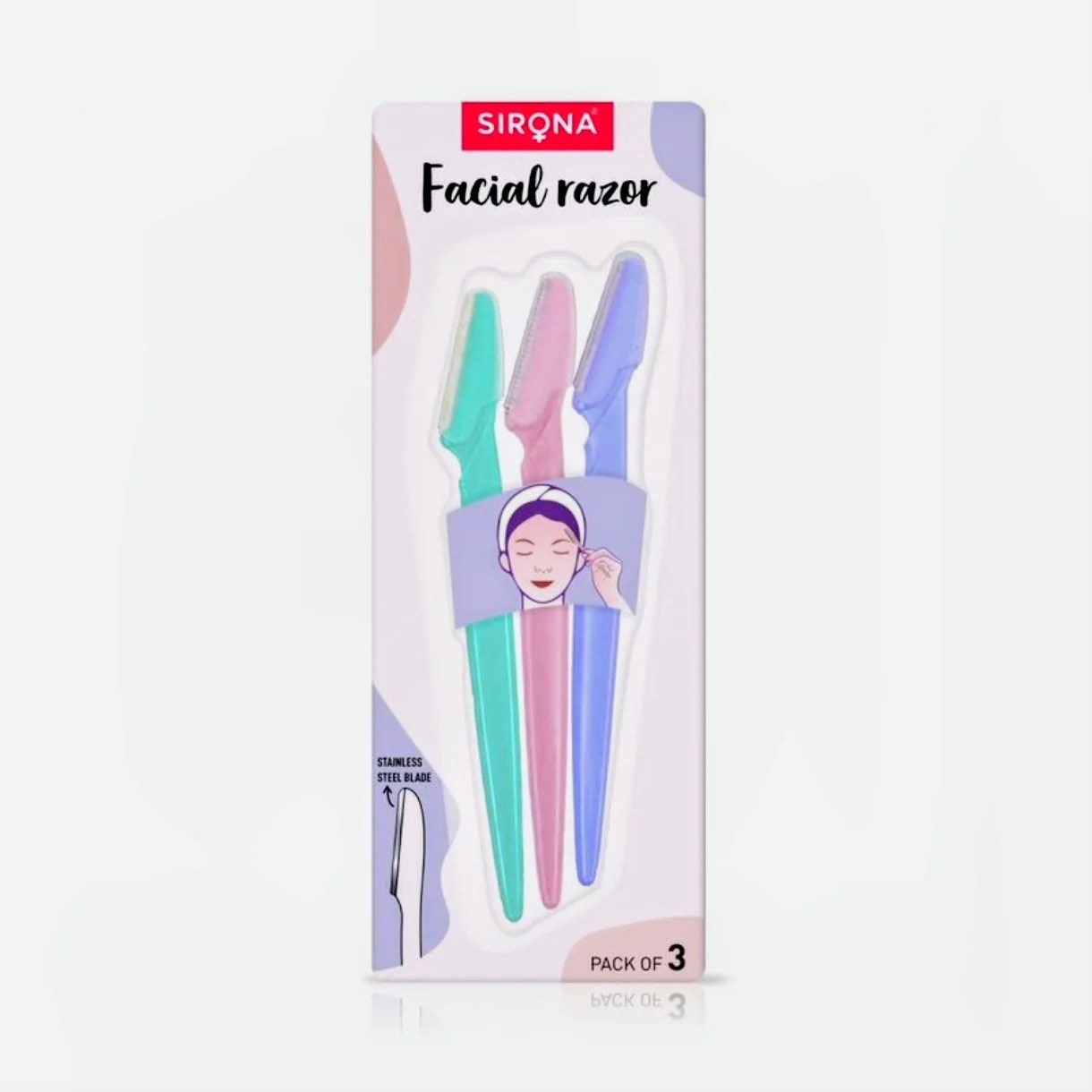 SIROMA REUSABLE FACE RAZOR 3N | RS:99