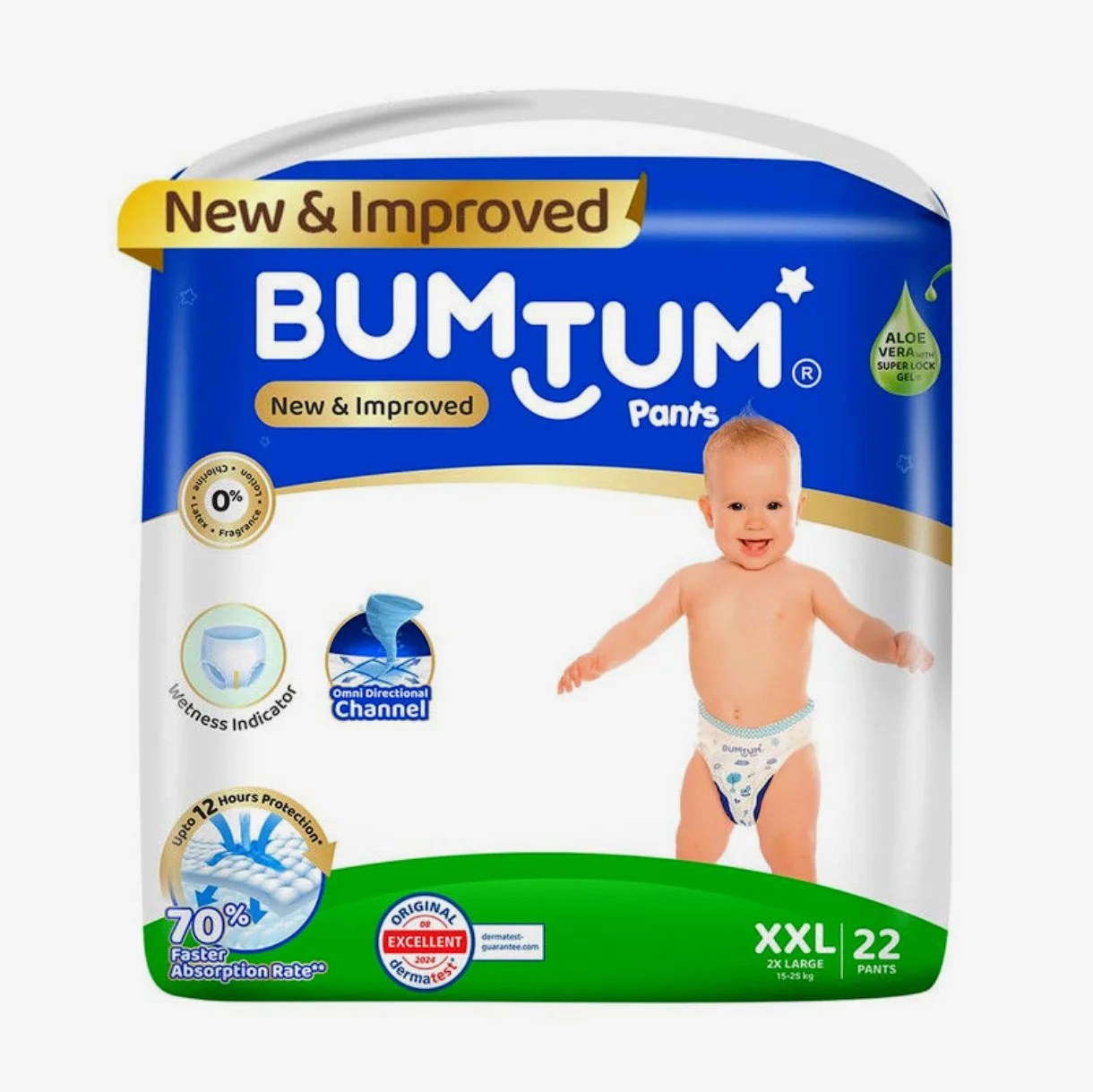 BUMTUM BABY DIAPER PANTS XXL 22N | RS:374