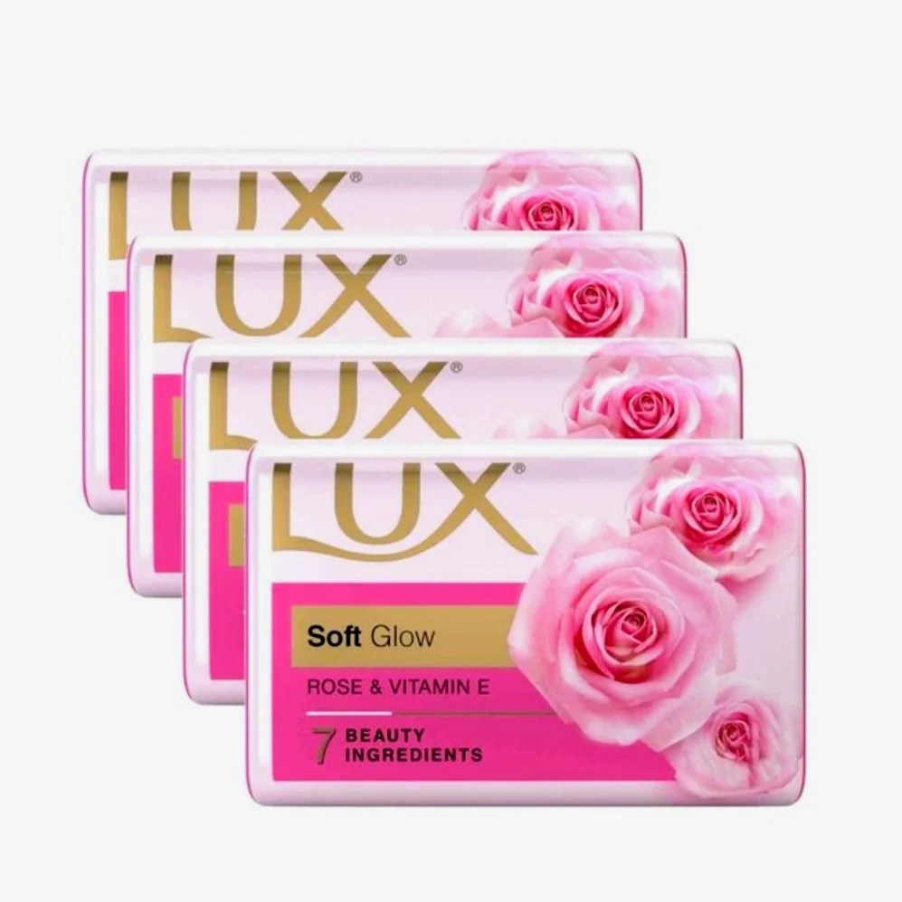 LUX ROSE VITAMIN C + E SOAP 100G*5 | RS:130