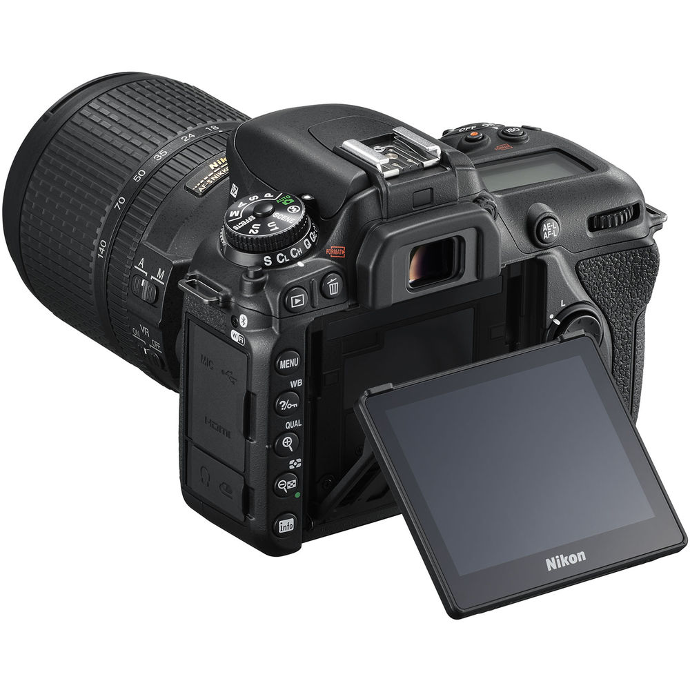 Nikon D7500 20.9MP DSLR Camera with AF-S DX NIKKOR 18-140mm Lens