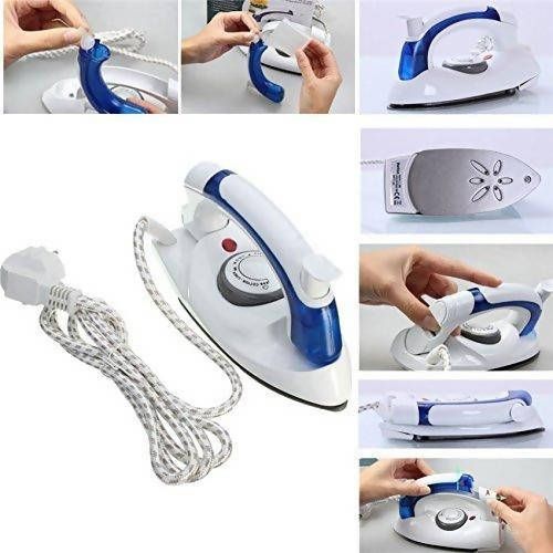 Fer à Repasser Portable Primé Lépine 2025 – Chauffage 30 Sec, Double Tension Auto, 180 G, Bleu - 5