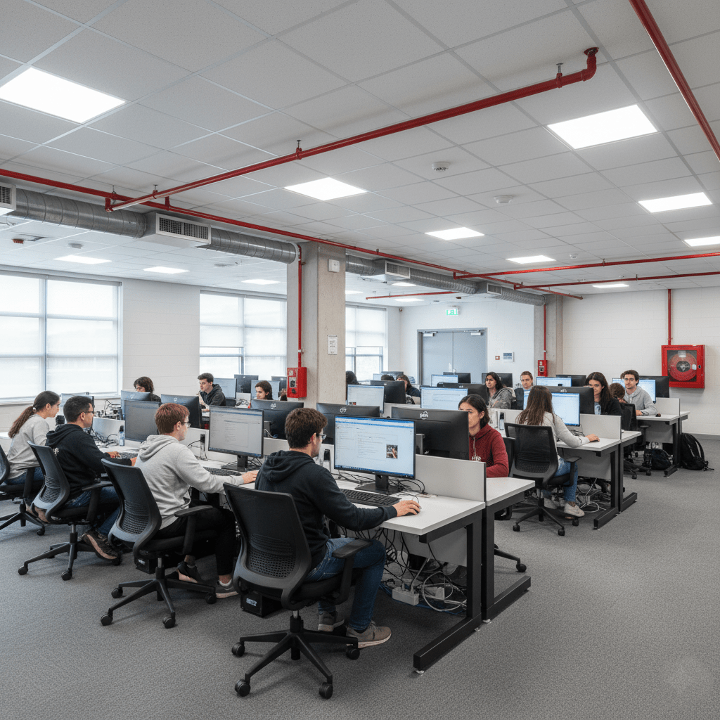 To walk through the halls of a university or the corridors of a primary school is to witness the Sacred Continuity of the human project