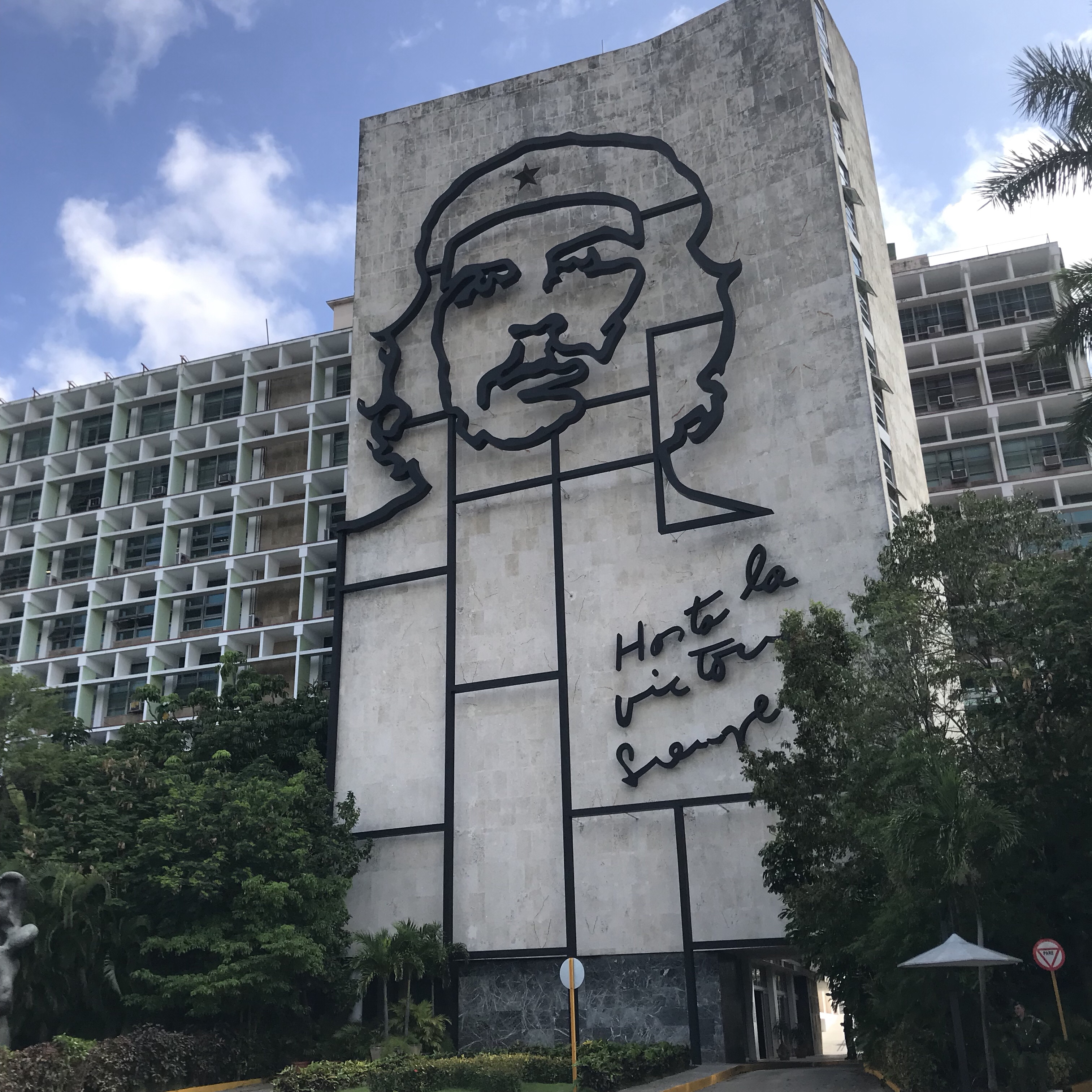 Ministry of Interior building in Plaza de la Revolución (Revolution Square)