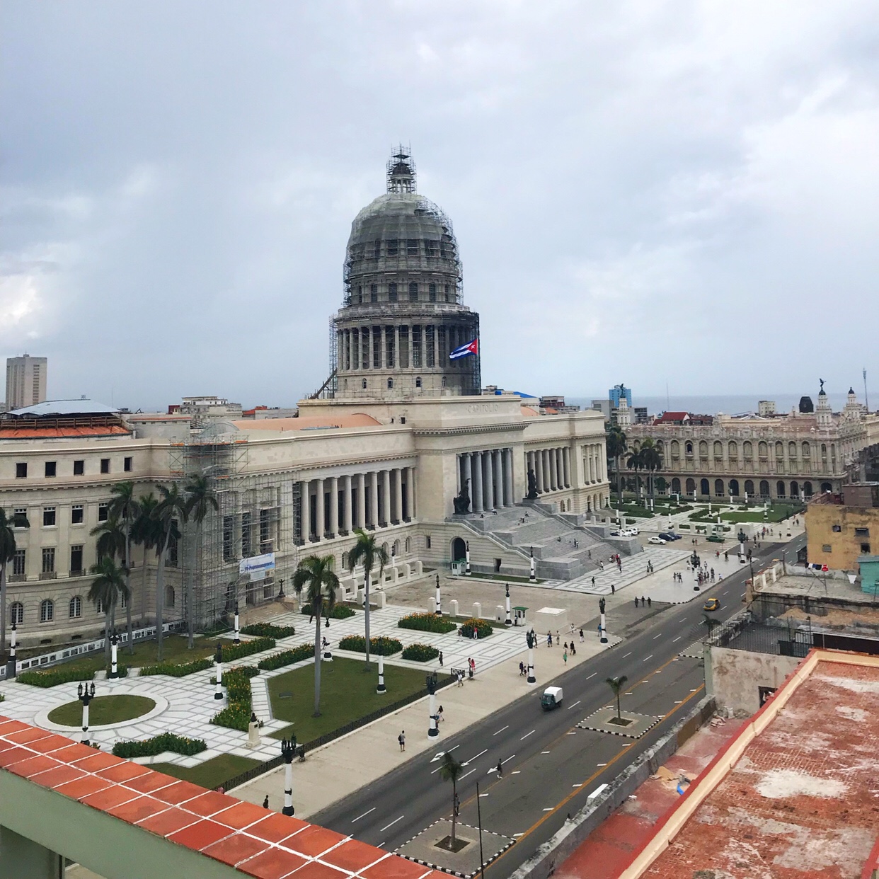 View from the Pool (Saratoga Hotel)