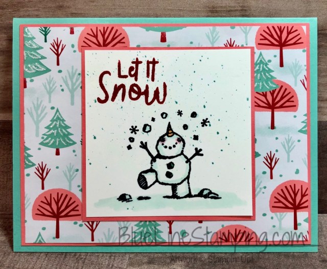 Stampin' Up!, Snowman Season, Let It Snow, Jackie Beers