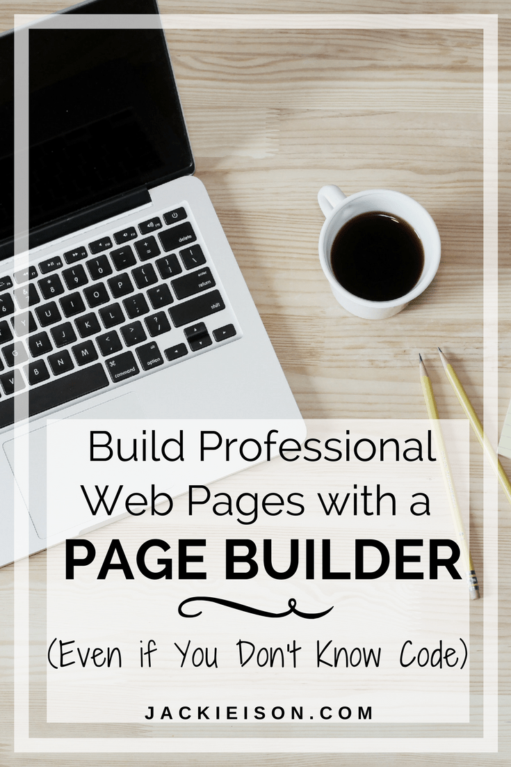 Build Professional Web Pages with a Page Builder