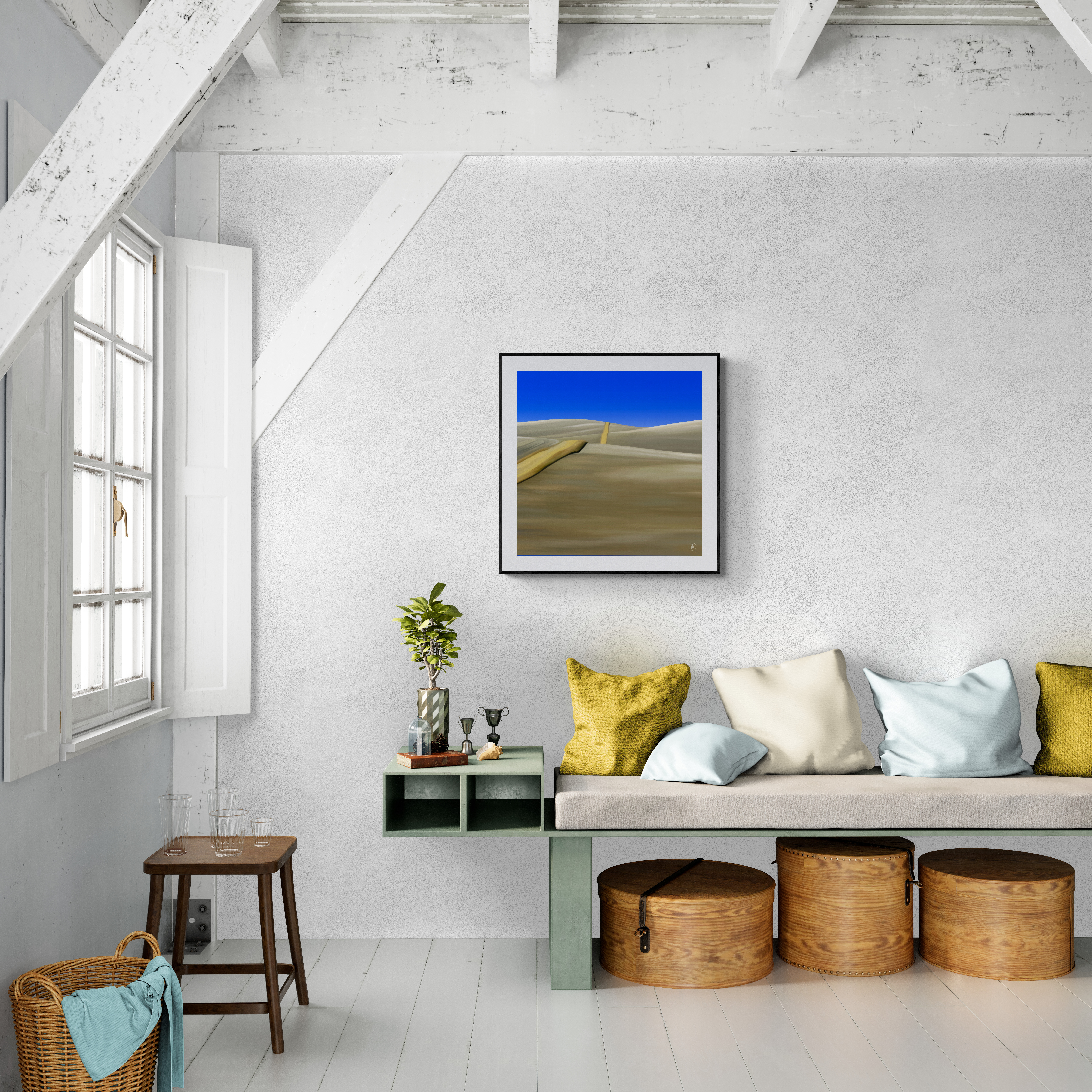 Art work in room