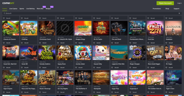 top 5 online casino
