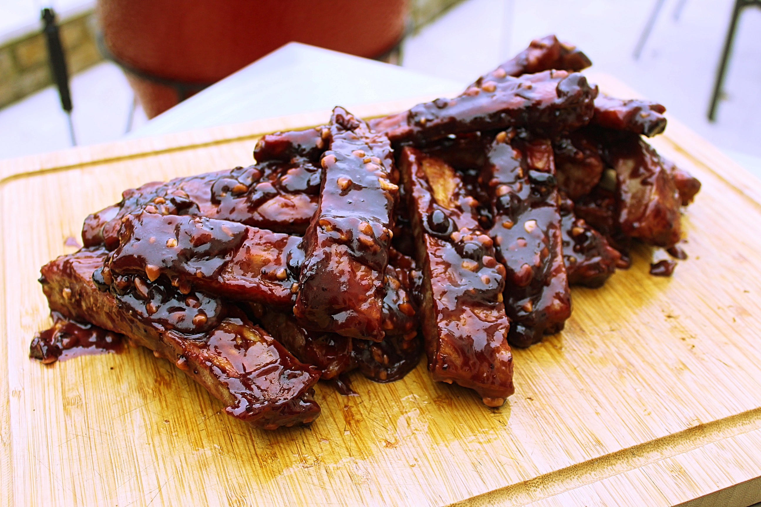 HOT & FAST PEANUT BUTTER & JELLY PORK RIBS Jack's Meat Shack