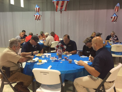 McDonald Memorial Baptist Church hosts “Backin’ the Badge” Breakfast