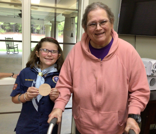 Cub Scout Pack 523 visits Forest Haven Nursing Home
