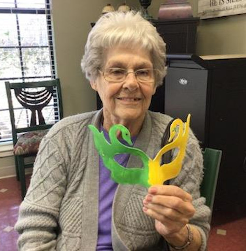 Cypress Creek Baptist Church makes blankets for Forest Haven Nursing Home