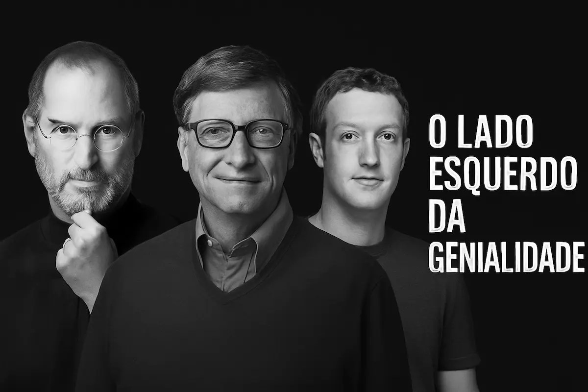 A Surpreendente Ligação entre Canhotos e Genialidade: O Caso de Jobs, Gates e Zuckerberg