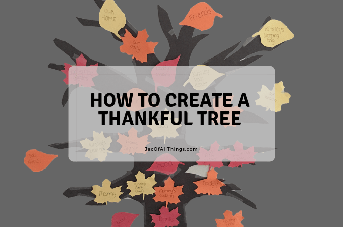 Thanksgiving Thankful Tree Craft Simply Bessy