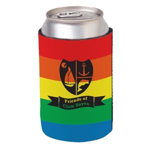rainbow can cooler