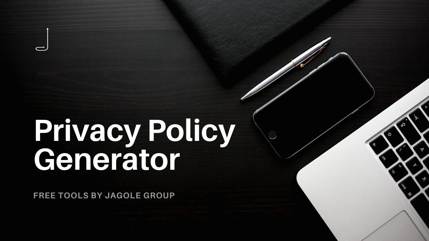 Our free privacy policy generator can help you create a personalized policy to … Free Generator Website Privacy Policy Jagole