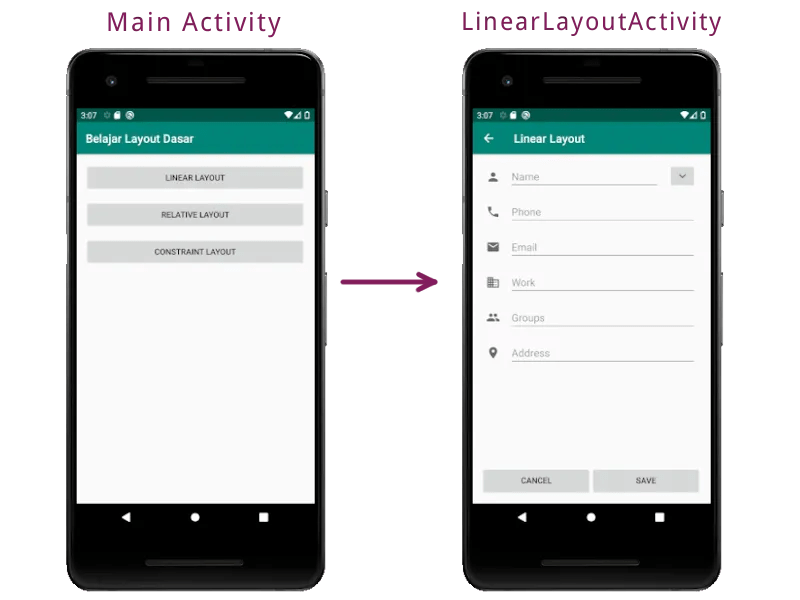 Tutorial Linear Layout (1/2) | Jago Ngoding