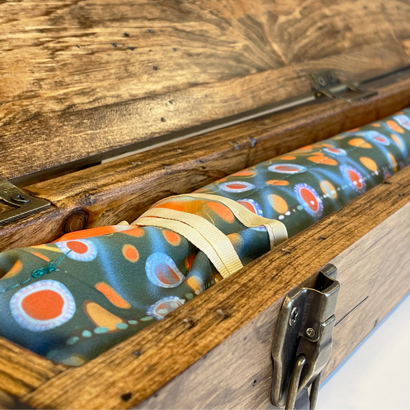 2wt. 7'6″ Two-Hearted Fly Rod with Small Case – J.A.Henry Rod
