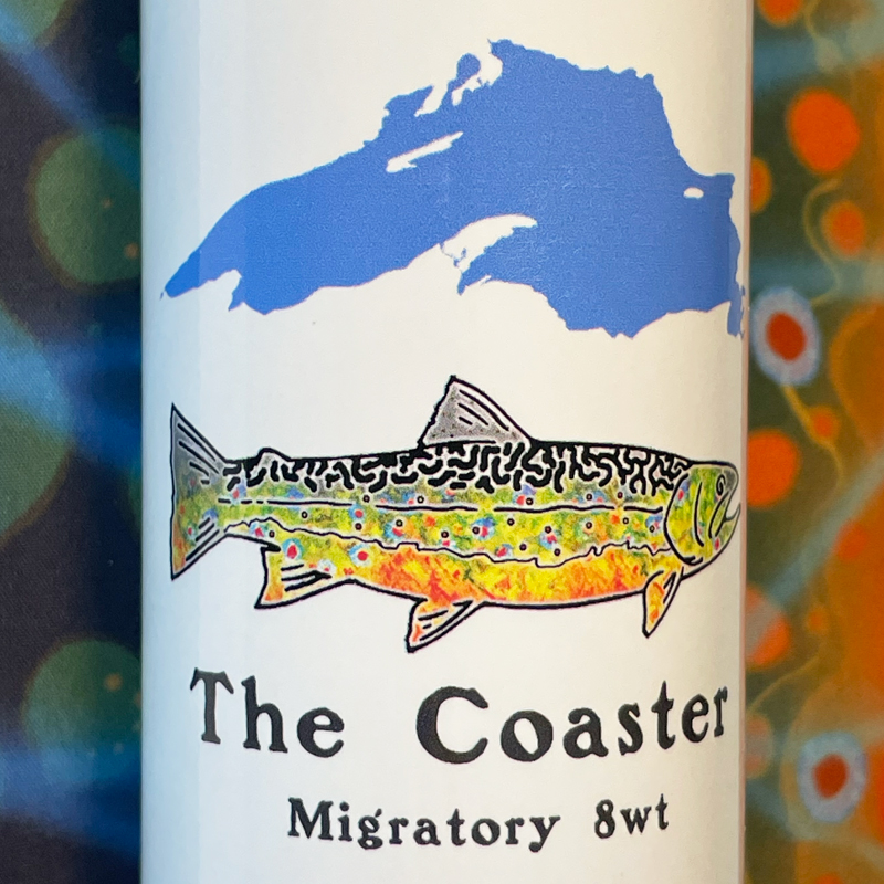 The Coaster Migratory 8wt – built for the run – J.A.Henry Rod