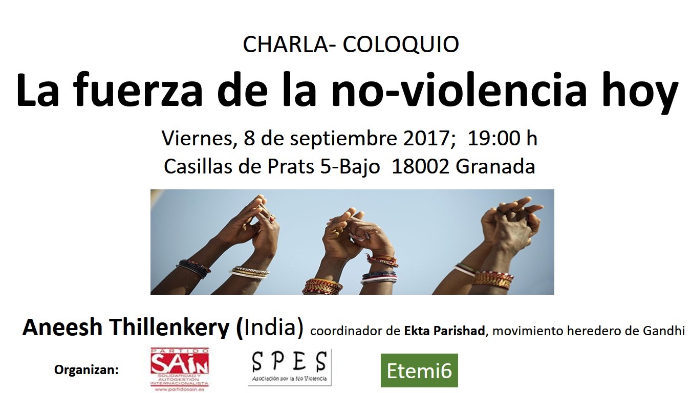 La fuerza de la no-violencia hoy