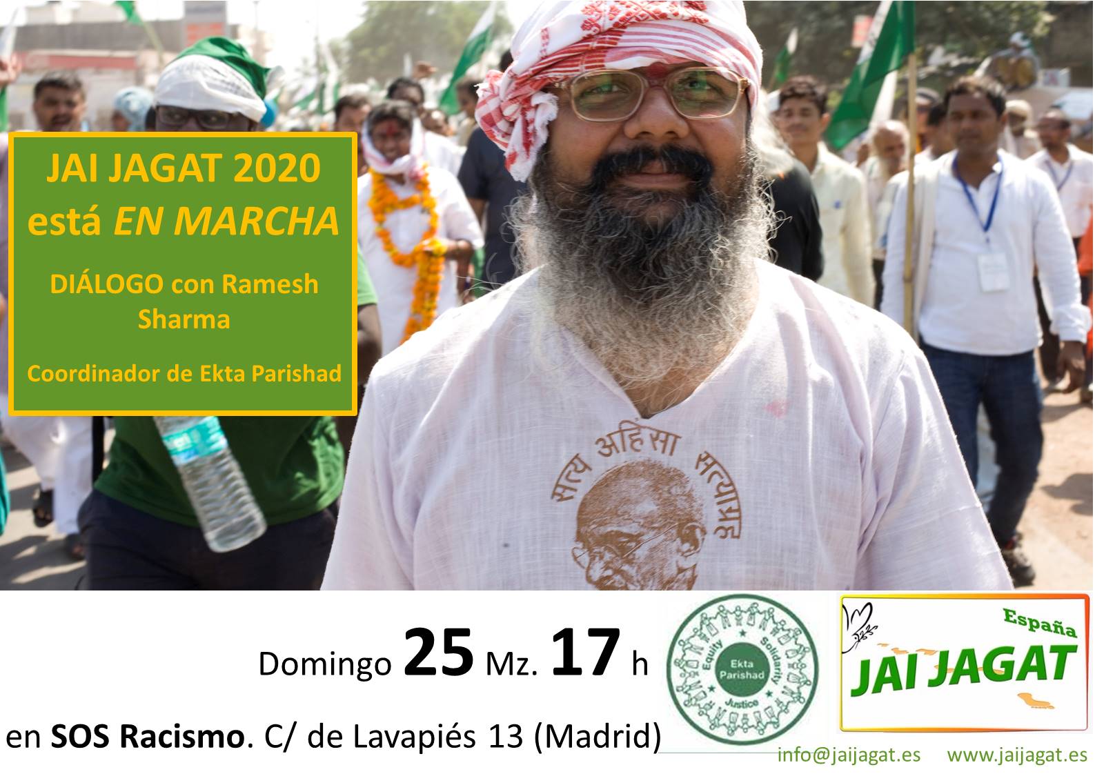 Madrid: Jai Jagat 2020 está en marcha