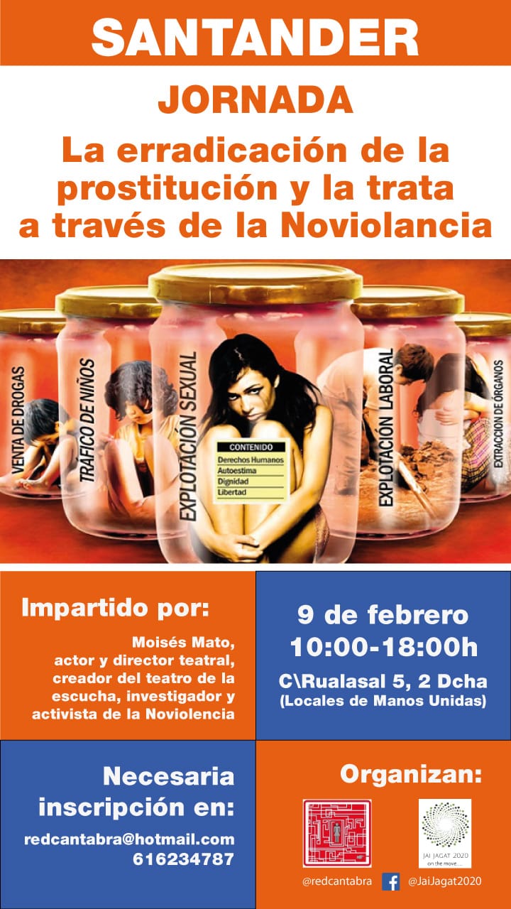 Santander. Erradicación de prostitución y trata a través de la noviolencia