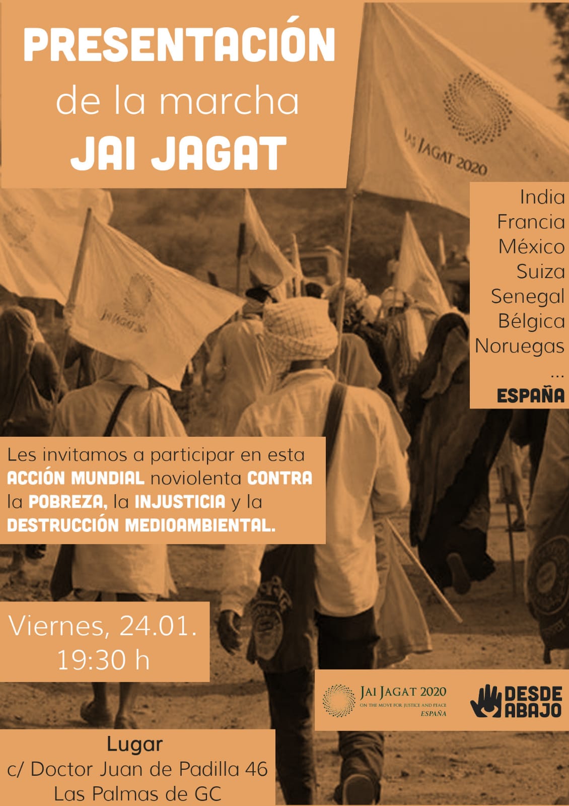 Canarias. Presentación Jai Jagat 2020