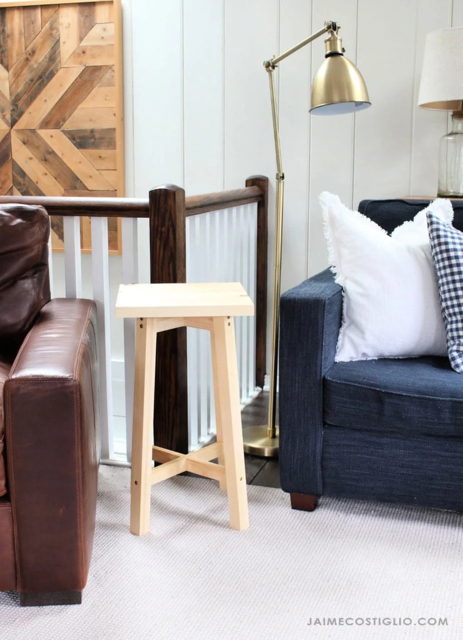 Diy Simple Side Table Jaime Costiglio