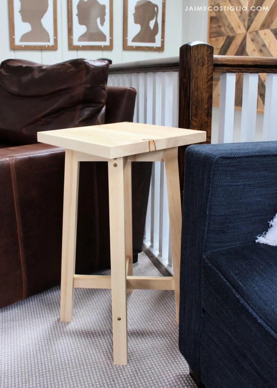 Diy Simple Side Table Jaime Costiglio