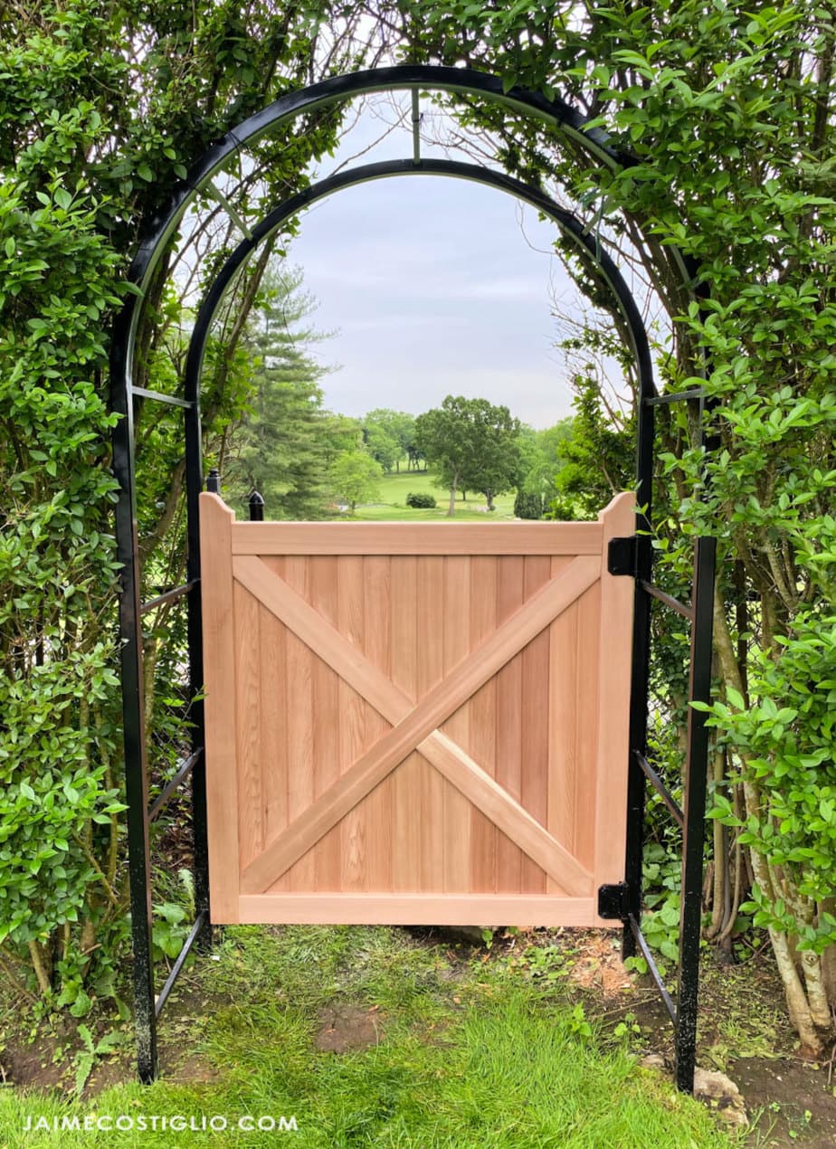 Cedar Fence Gate Plans Jaime Costiglio