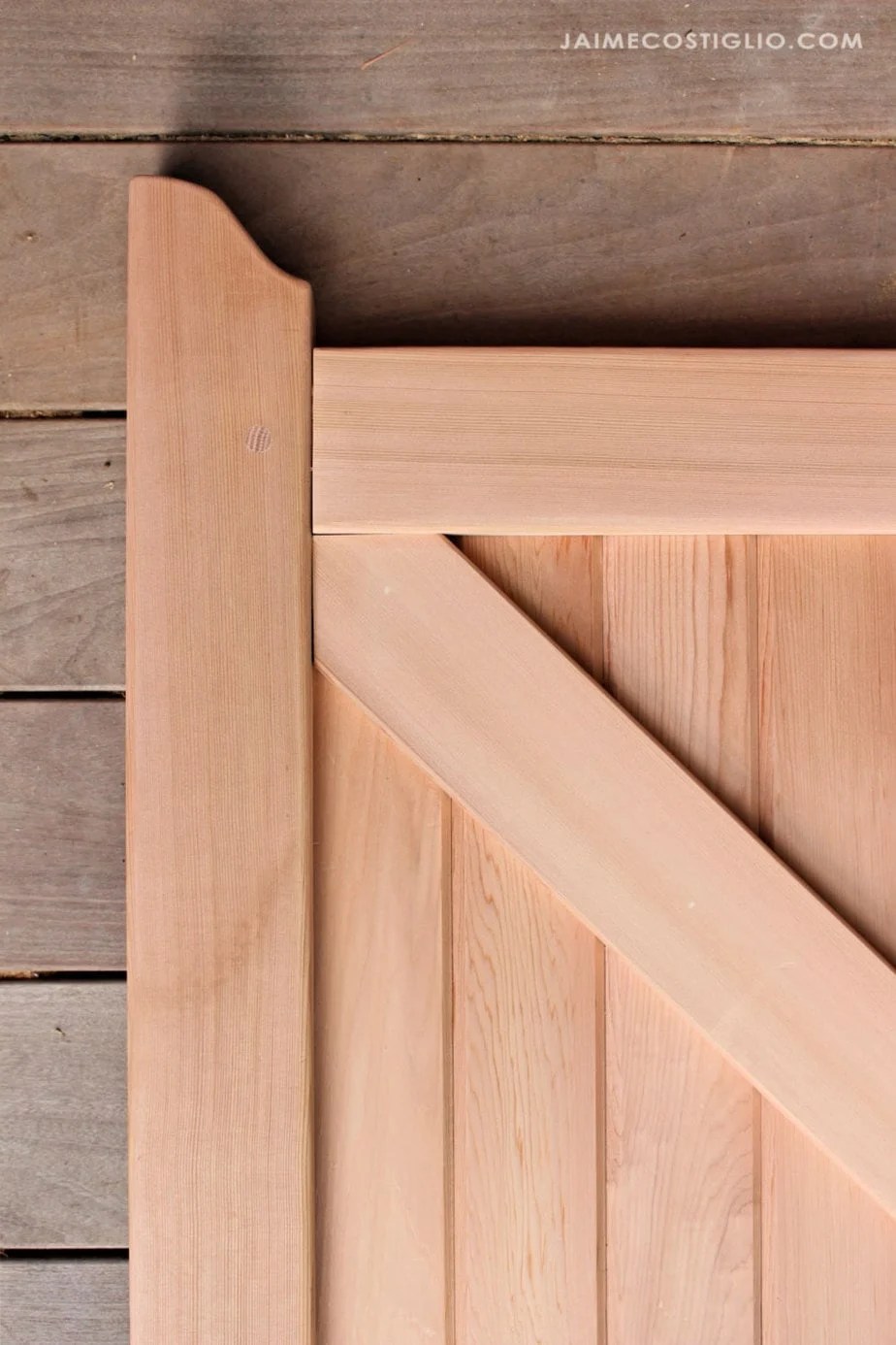 Cedar Fence Gate Plans Jaime Costiglio