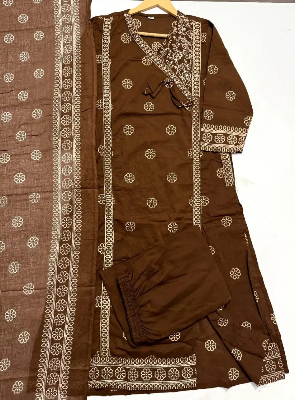 Festive Angrakha Dreamy Kurta Set Complete 3-Piece Outfit Styling and Drape